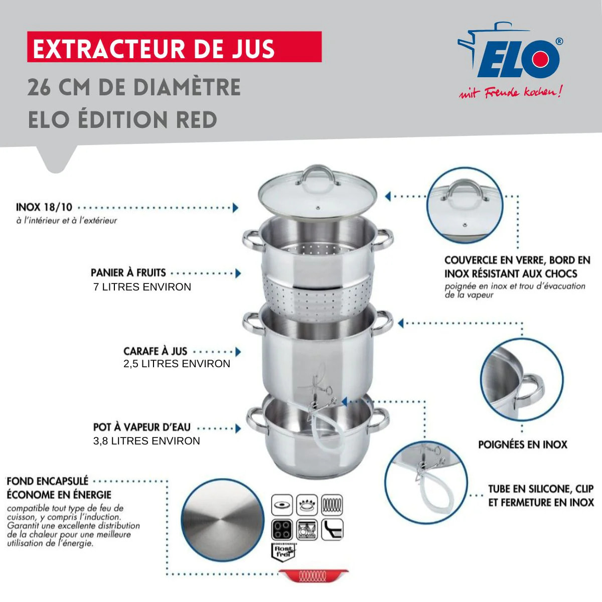 Extracteur de jus Elo