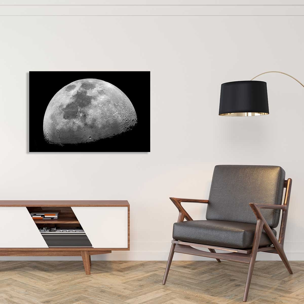 Tableau paysage La lune Tableau plexiglas
