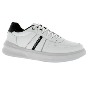 Armata di Mare Scarpe Uomo Court Sneakers Stringate con Soletta Rimovibile in Memory Foam AMU S25D728 Off White