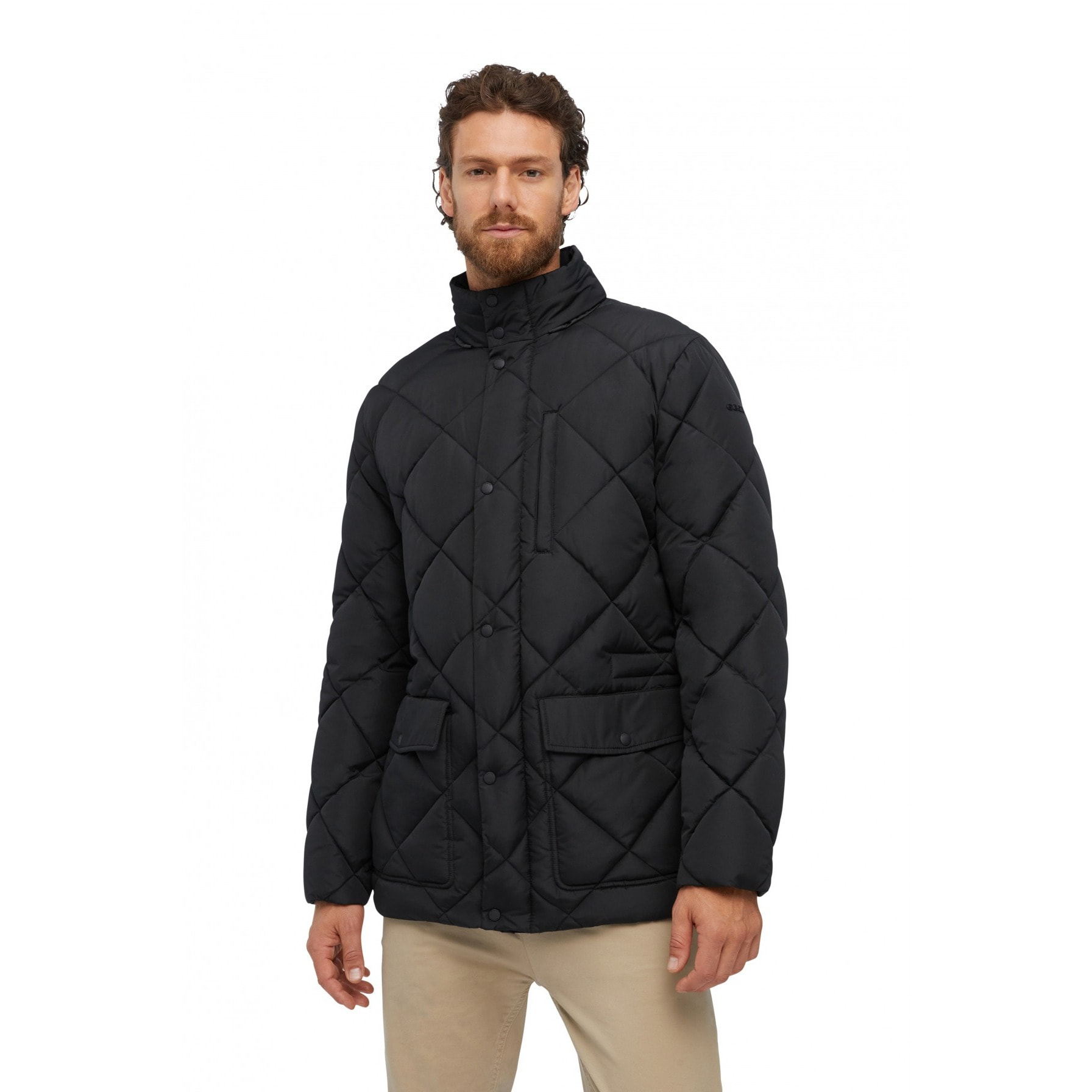 Chaquetas Hombre de la marca GEOX  modelo W CAMEI MID JKT Black