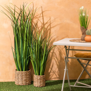 Plante artificielle en pot "Zya" vert H122cm