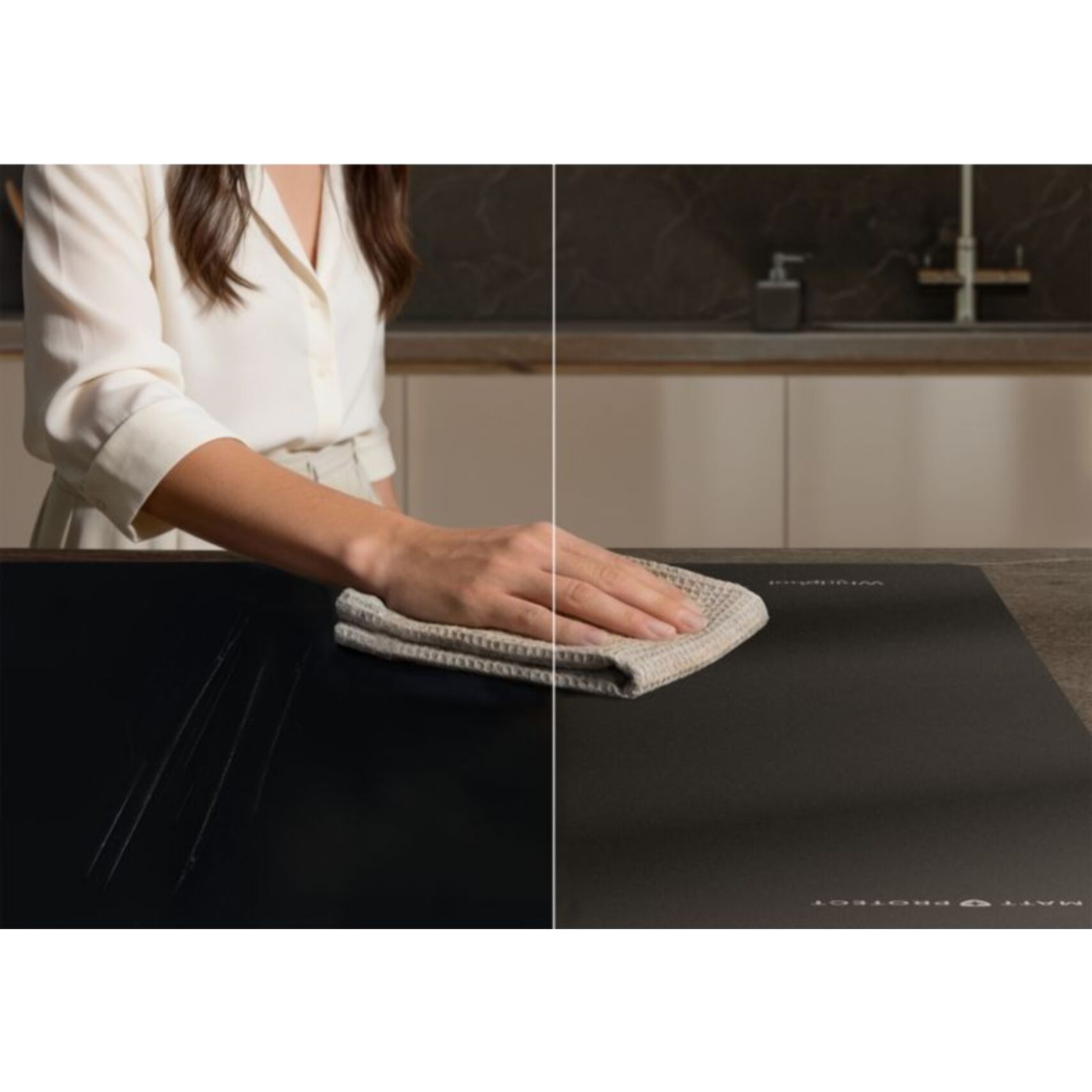 Plaque induction WHIRLPOOL WLS9560NEBM Matt Protect
