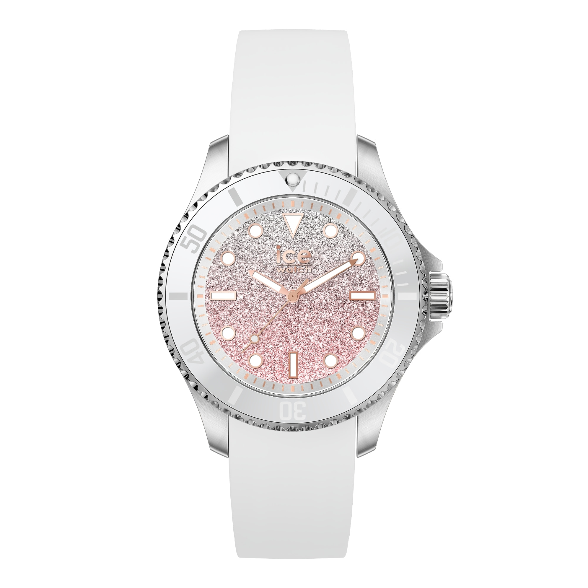 Reloj Ice 020371 Mujer Analogico Cuarzo con Correa de Silicona