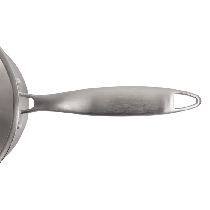 Gourmet - Sartén 28 cm inoxidable triply
