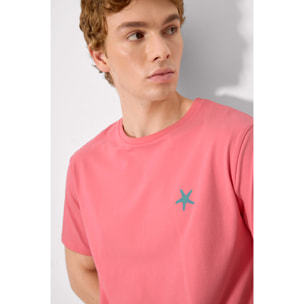T-shirt a maniche corte Rosa