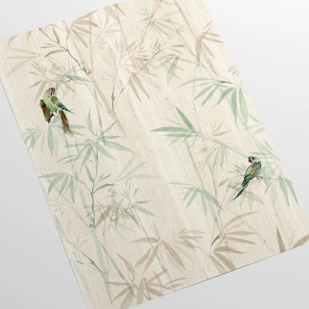 Carta da Parati Foresta Giapponese Bamboo