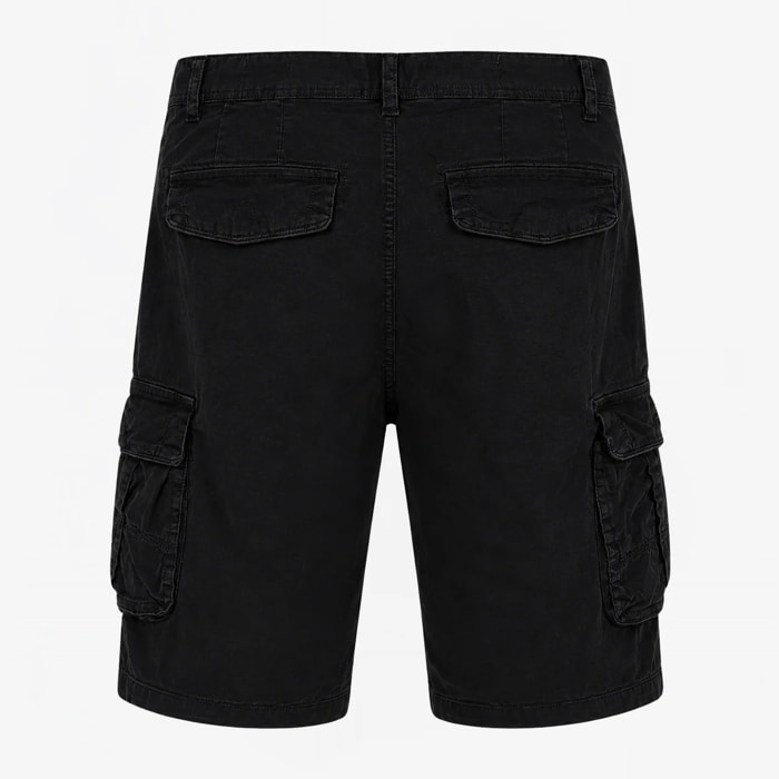 Bermuda Folgore cargo nero uomo