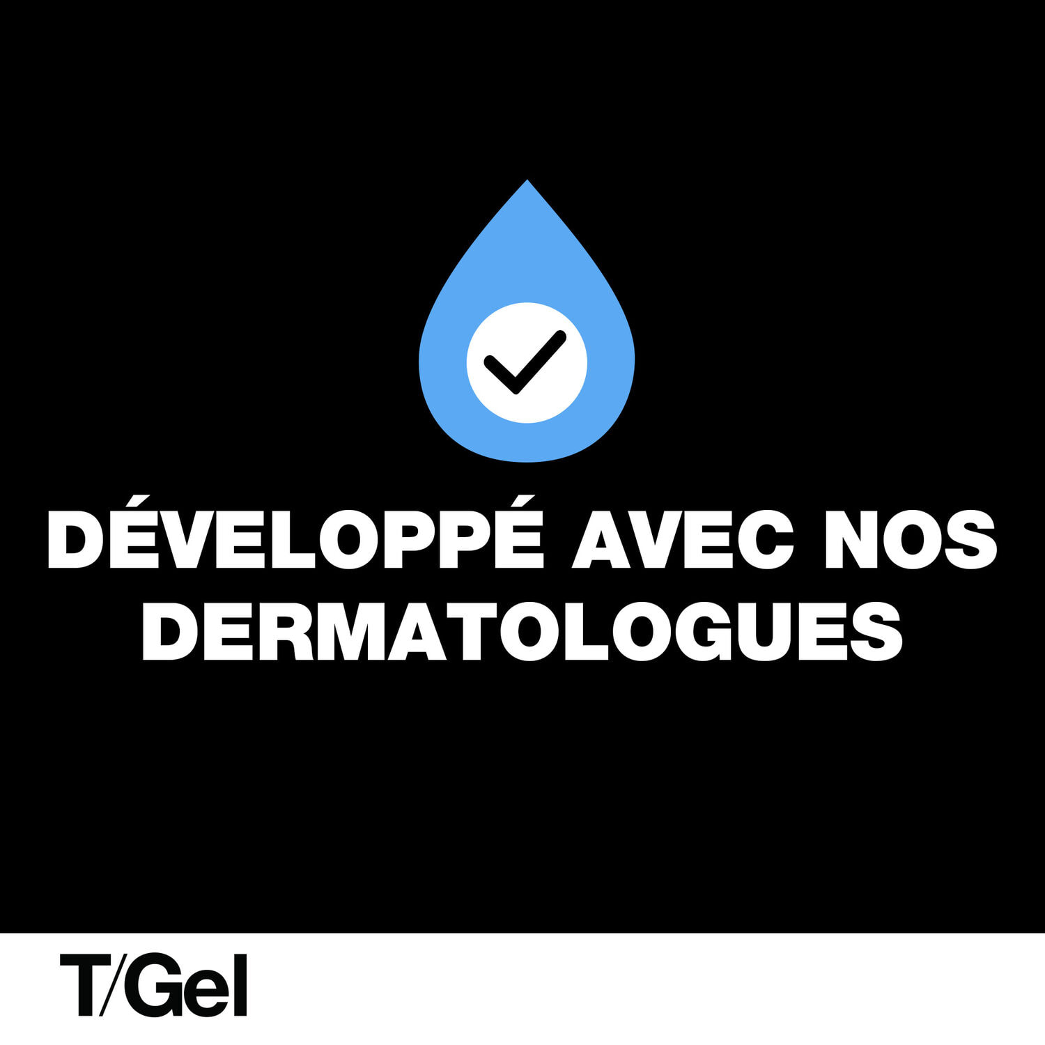 T/Gel Shampooing Anti-Pelliculaire - Pellicules Sèches Répare et Nourit les Cheveux Secs et Abîmés, 250ml