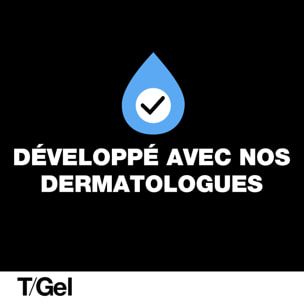 T/Gel Shampooing Anti-Pelliculaire - Pellicules Sèches Répare et Nourit les Cheveux Secs et Abîmés, 250ml