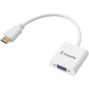 Adaptateur HDMI/VGA XTREMEMAC Male HDMI vers VGA