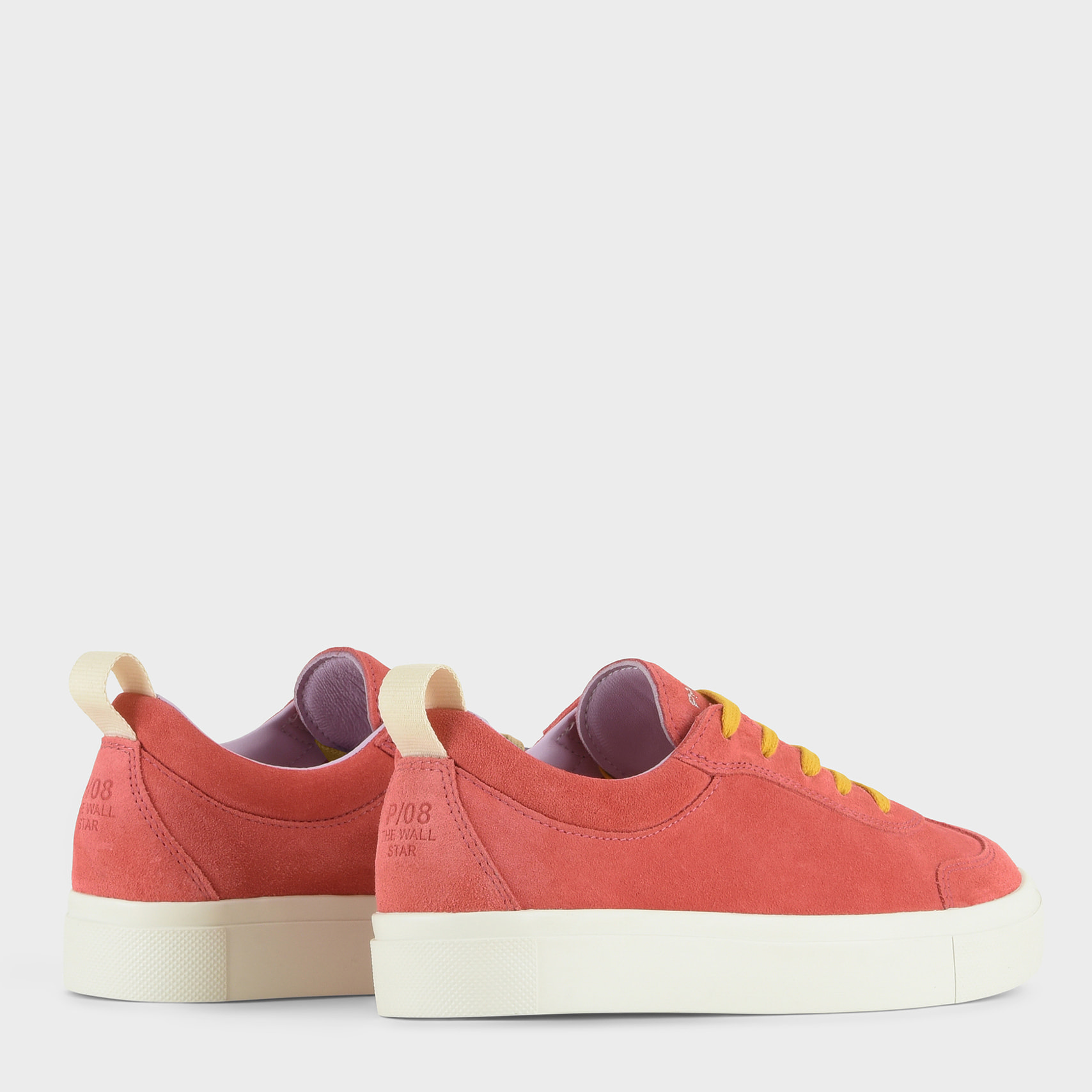 SNEAKER P08 DONNA IN SUEDE FRAGOLA