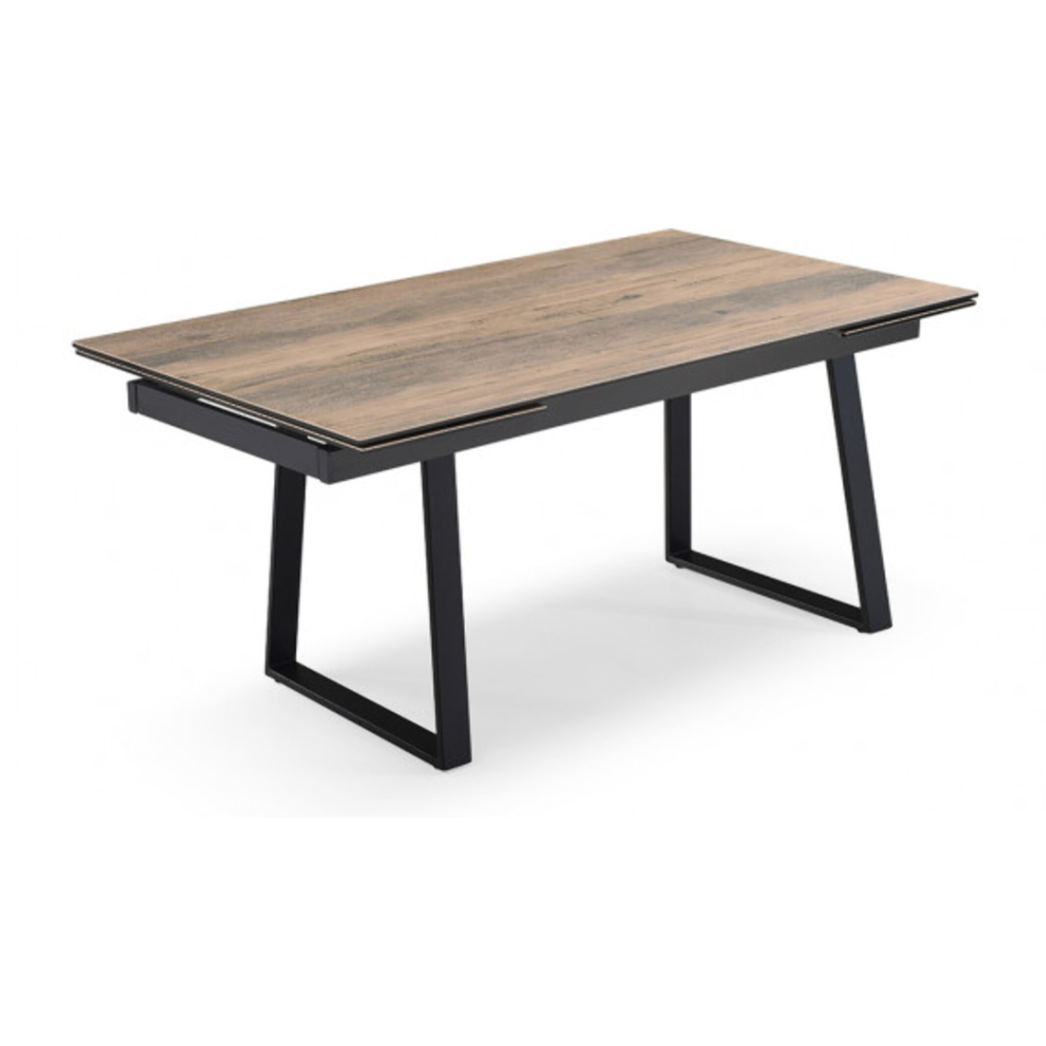Plateau céramique de table extensible finition bois L160/240cm - UNIK