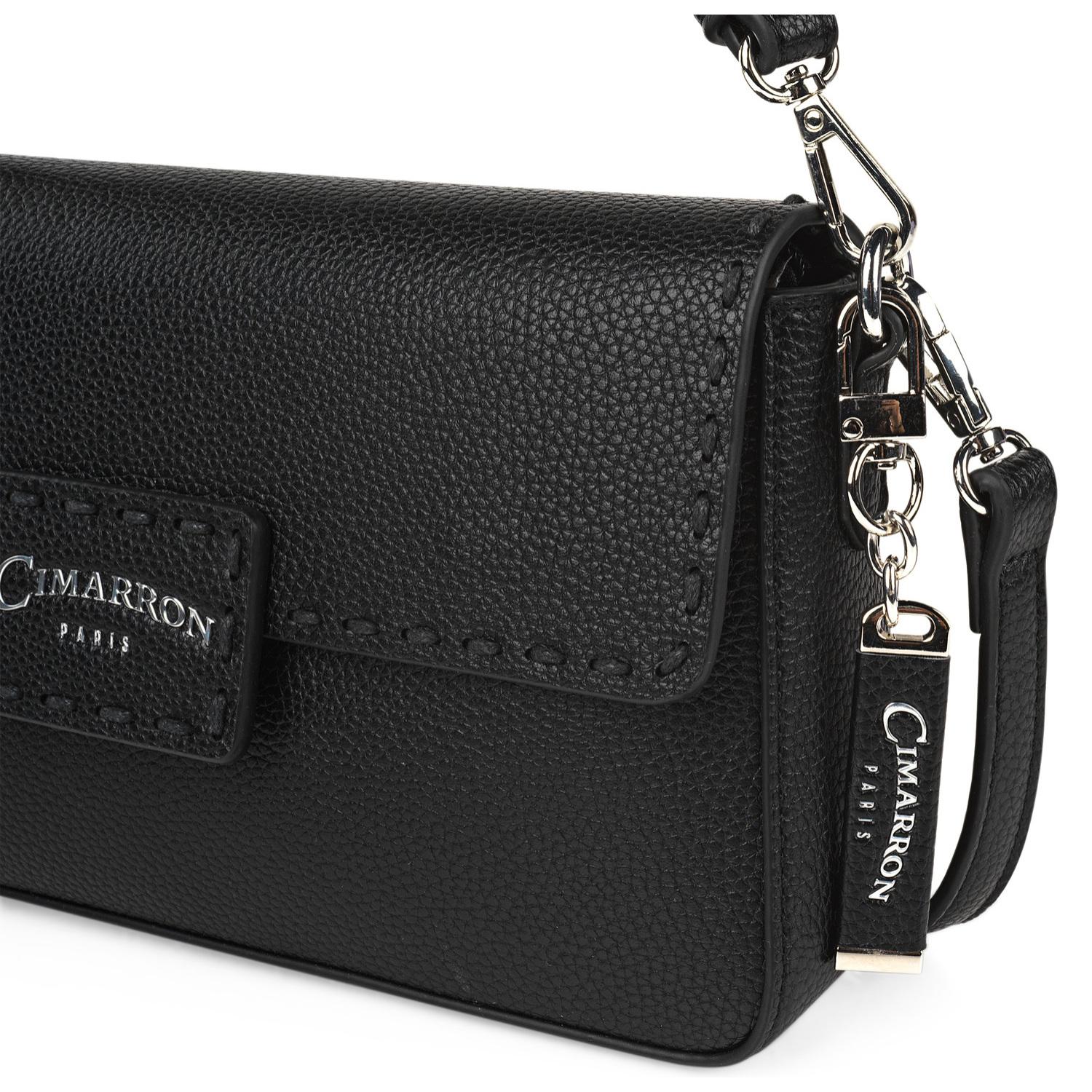 Bolso Bandolera Mujer Sint/Pu Cimarron Lorain Negro