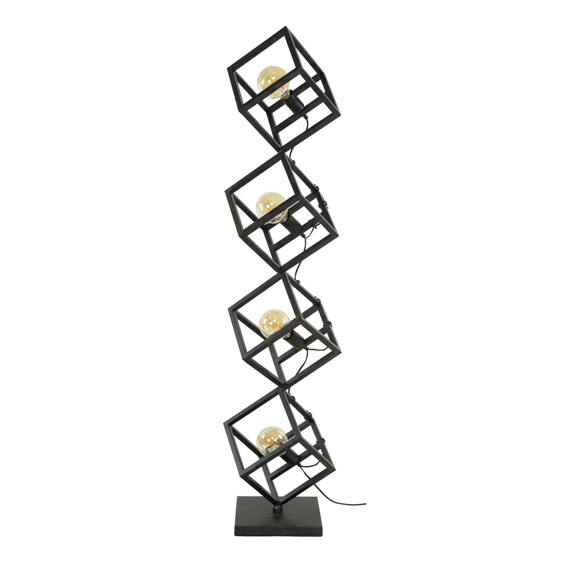 Lampadaire design avec cubes en métal RALF