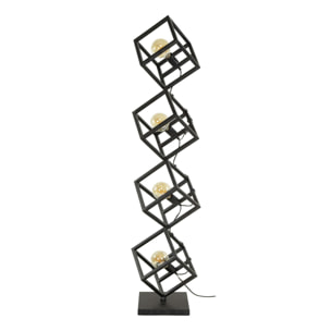 Lampadaire design avec cubes en métal RALF