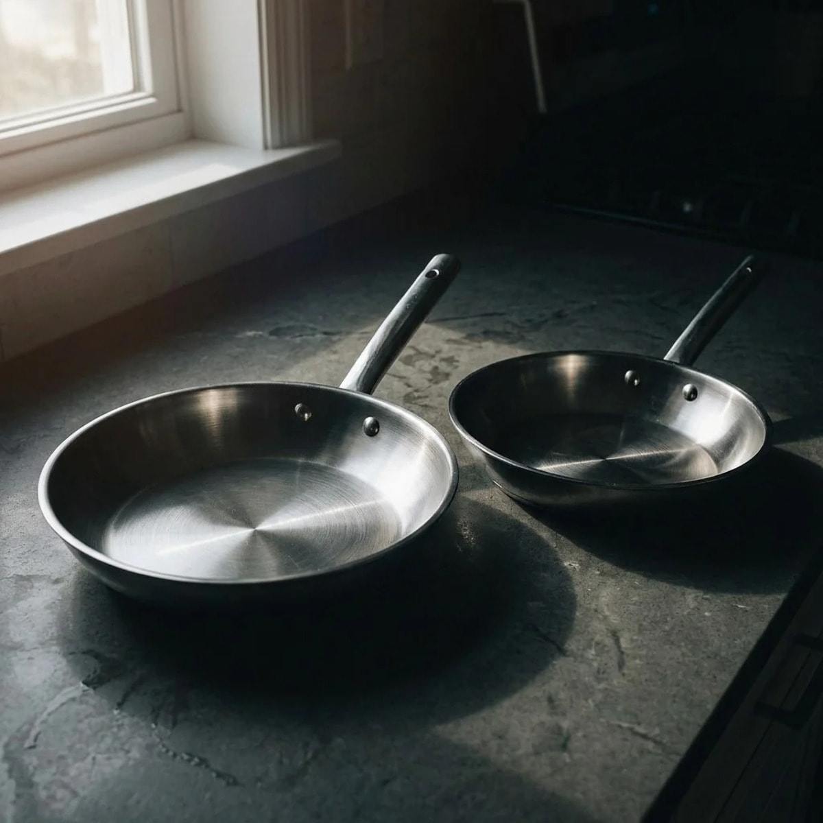 Poêle en inox Fackelmann Rhona