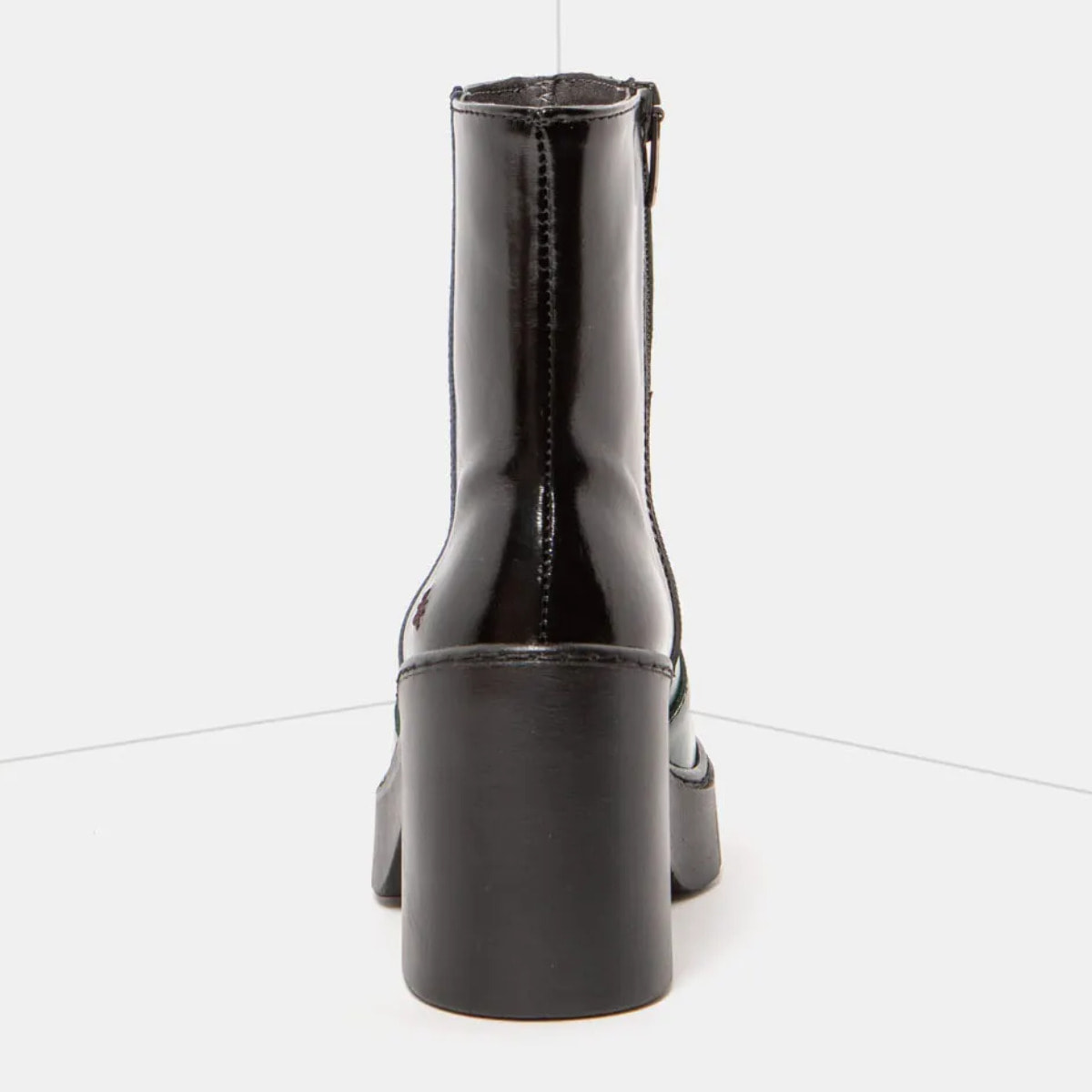 Botines con tacón 1974 NAPPA SHINNY JUNGLE-BLACK/BERNA color Jungle-black