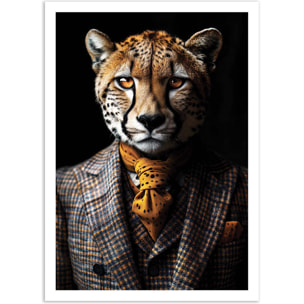 Affiche - Cheetah Version 2 - Philippe Hugonnard