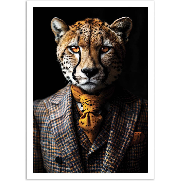 Affiche - Cheetah Version 2 - Philippe Hugonnard