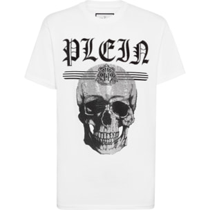 PHILIPP PLEIN Camiseta de cuello redondo y manga corta TATTOO