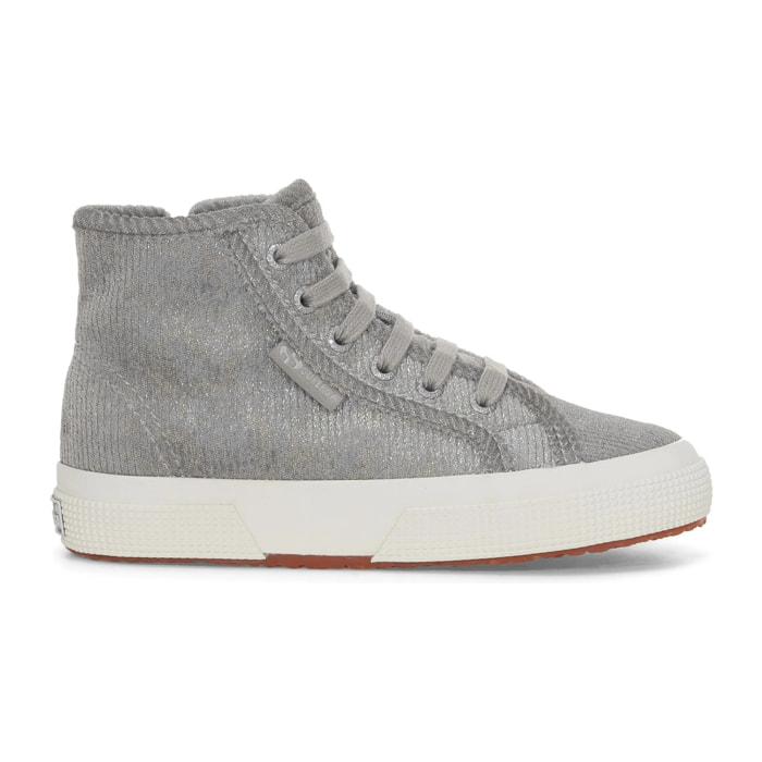 Le Superga Bambina Grigio 2709 KIDS VELVET CORDUROY IRIDESCENT