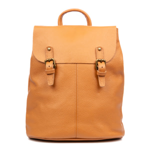 Asia Bolso mochila Mujer. Piel auténtica Dollaro.