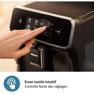 Expresso Broyeur PHILIPS EP2224/10 Gris Cachemire série 2200