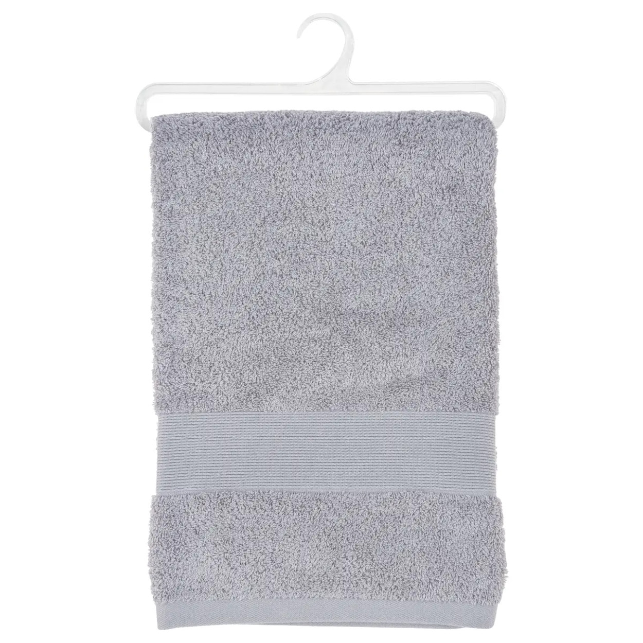 Drap de bain "Essentiel" coton gris taupe 100x150cm