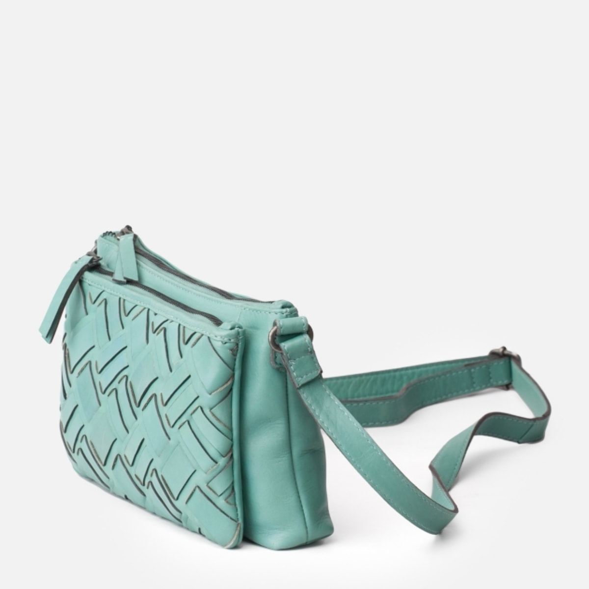 Bandolera BIBA Mulberry de piel