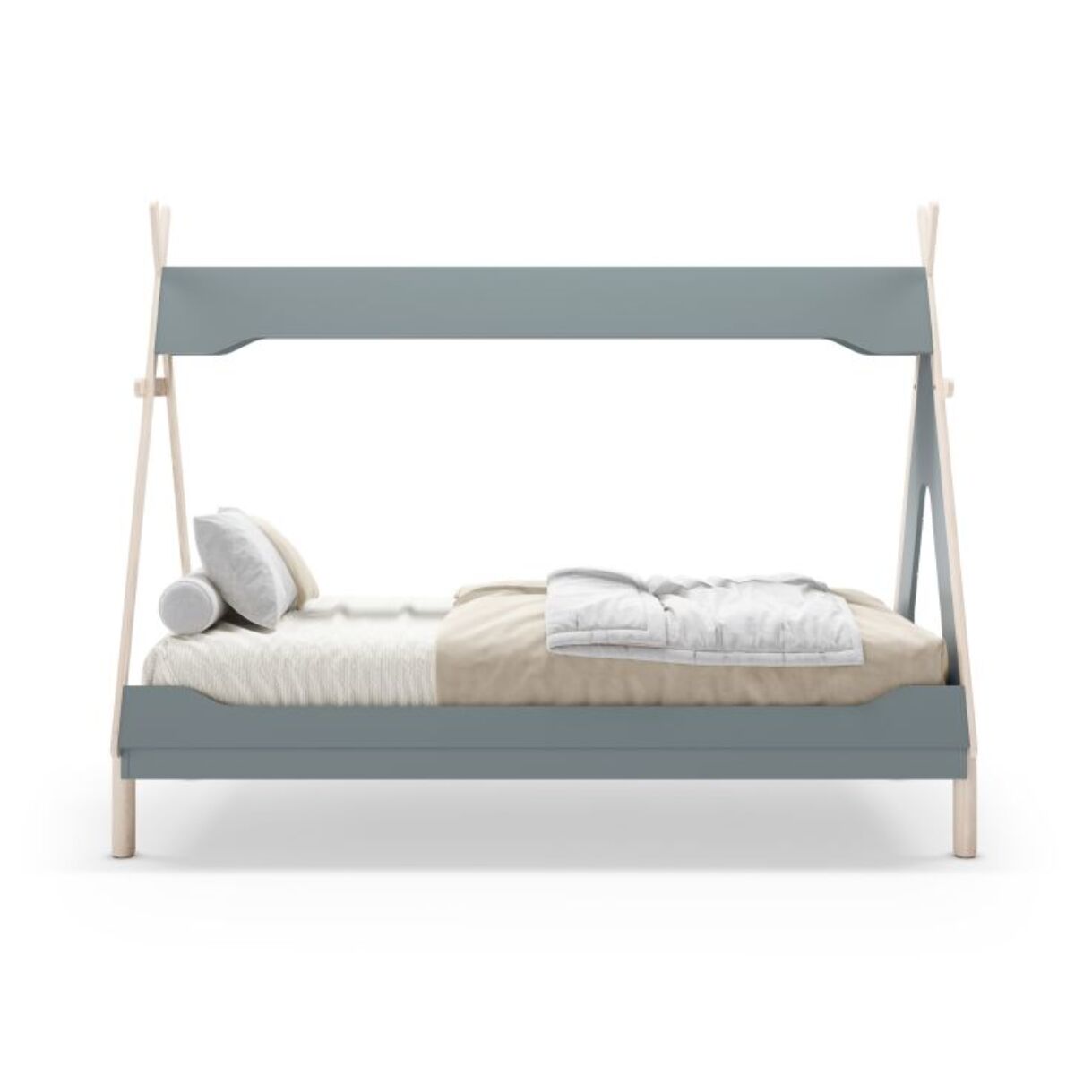 Cama Tipi Nest Verde Brent - Oak Soft