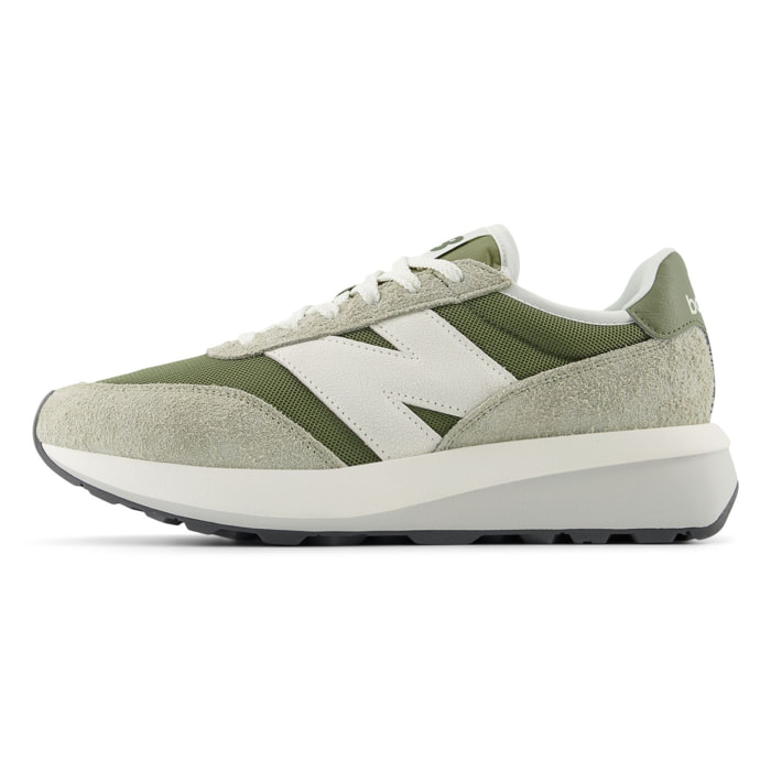 Sneakers 370 - cuir suédé - vert