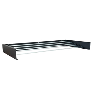 Séchoir à linge mural COBRA noir 100cm