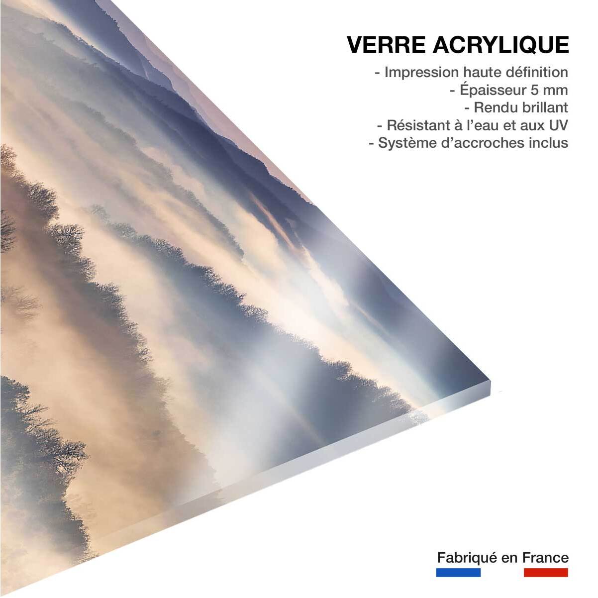 Tableau brume magique Tableau plexiglas