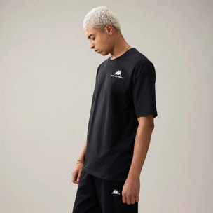 Kappa - T-Shirts & Top Uomo Nero - Authentic Sorond