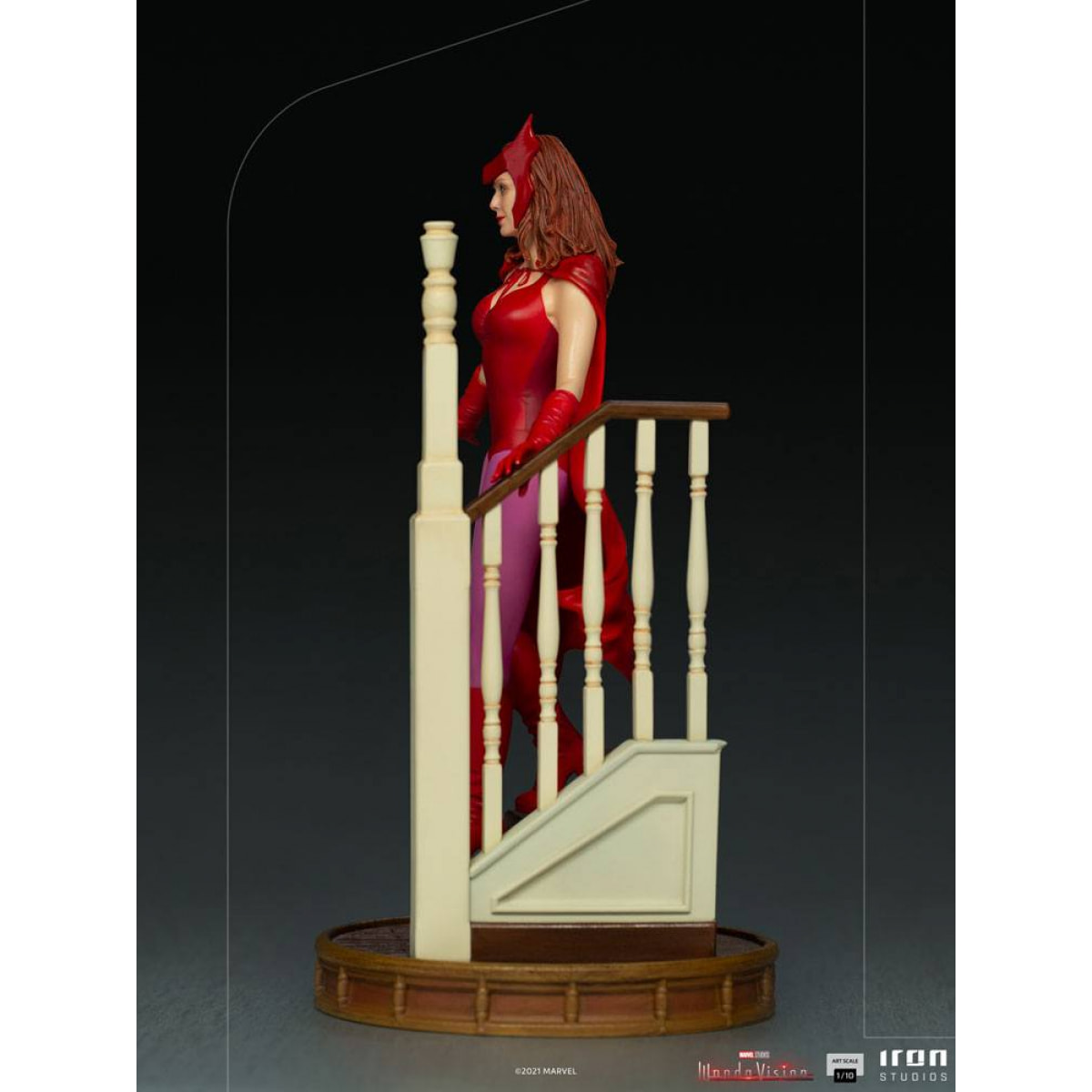 Wandavision Art Scale Statua 1/10 Wanda Halloween Version 23 Cm Iron Studios