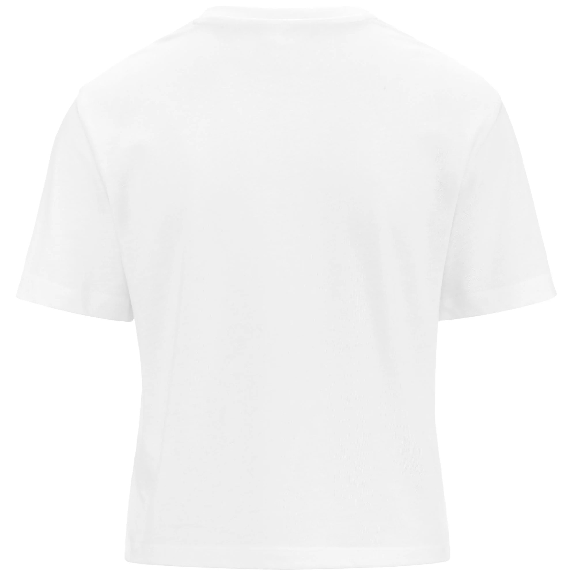Kappa - T-Shirts & Top Donna Bianco - Logo Frega