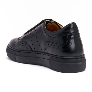 Sneaker British Passport Nero