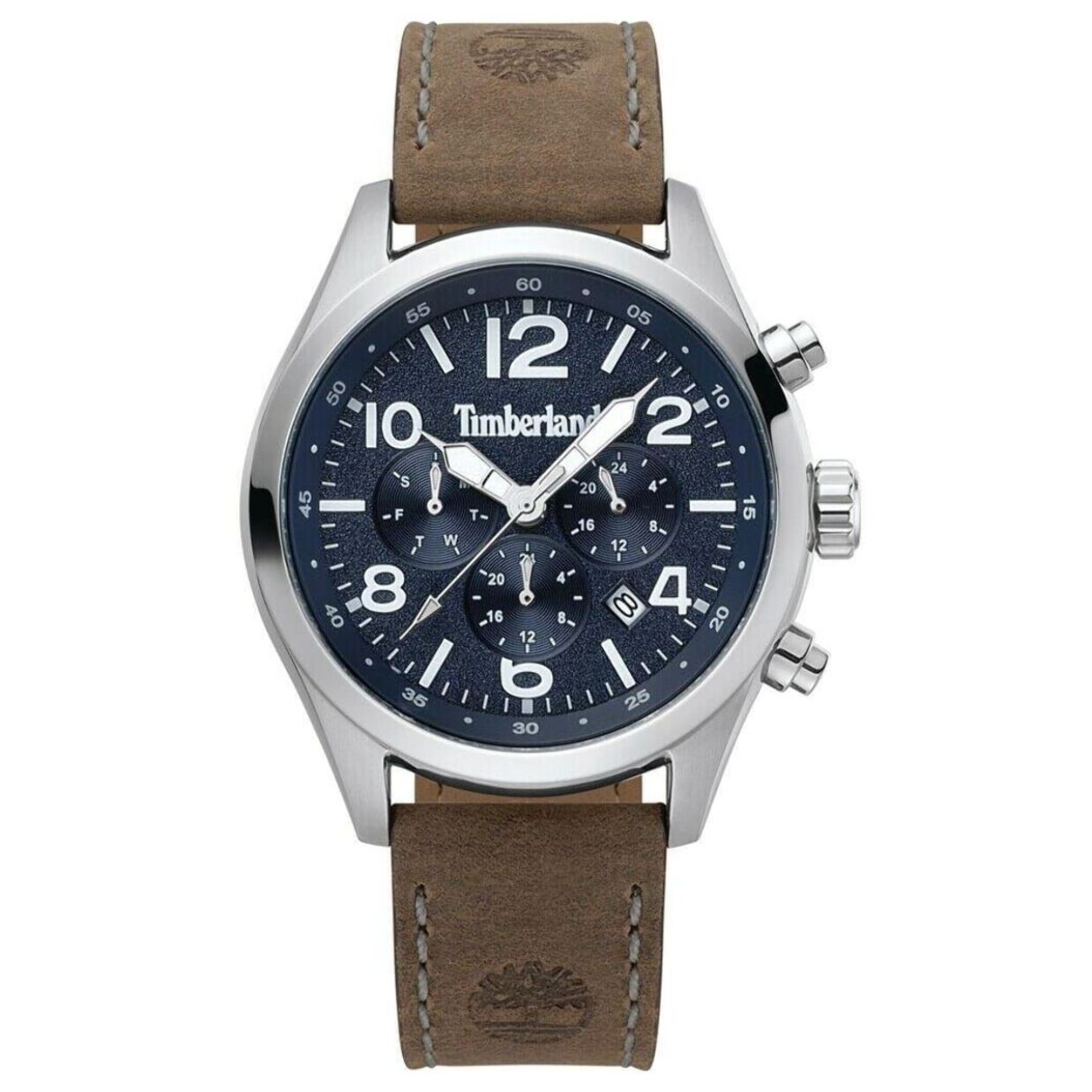 Reloj Timberland TBL.15252JS-03 Hombre Analogico Cuarzo con Correa de Cuero