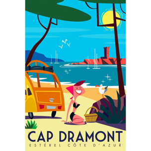 Tableau cap dramont Tableau alu Dibond