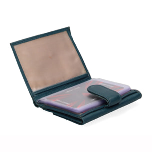 Portafoglio  da donna ecopelle Prodotto Vegano 9x8x2 cm