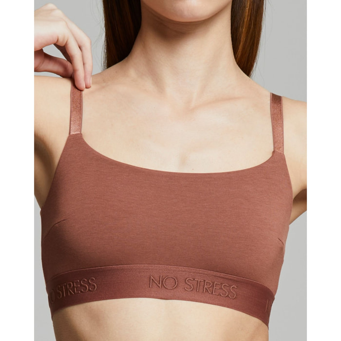 Brassiere no stress cotone modal