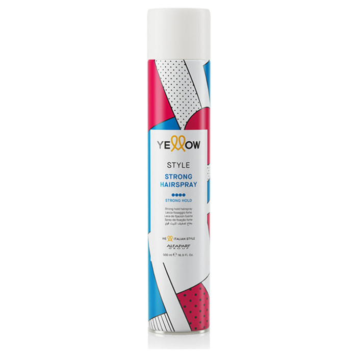 ALFAPARF Yellow Style Strong Hairspray Strong Hold 500ml