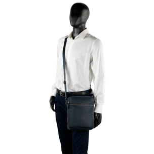 Bandolera Hombre Sintetica Jaslen Gloucester Azul Marino