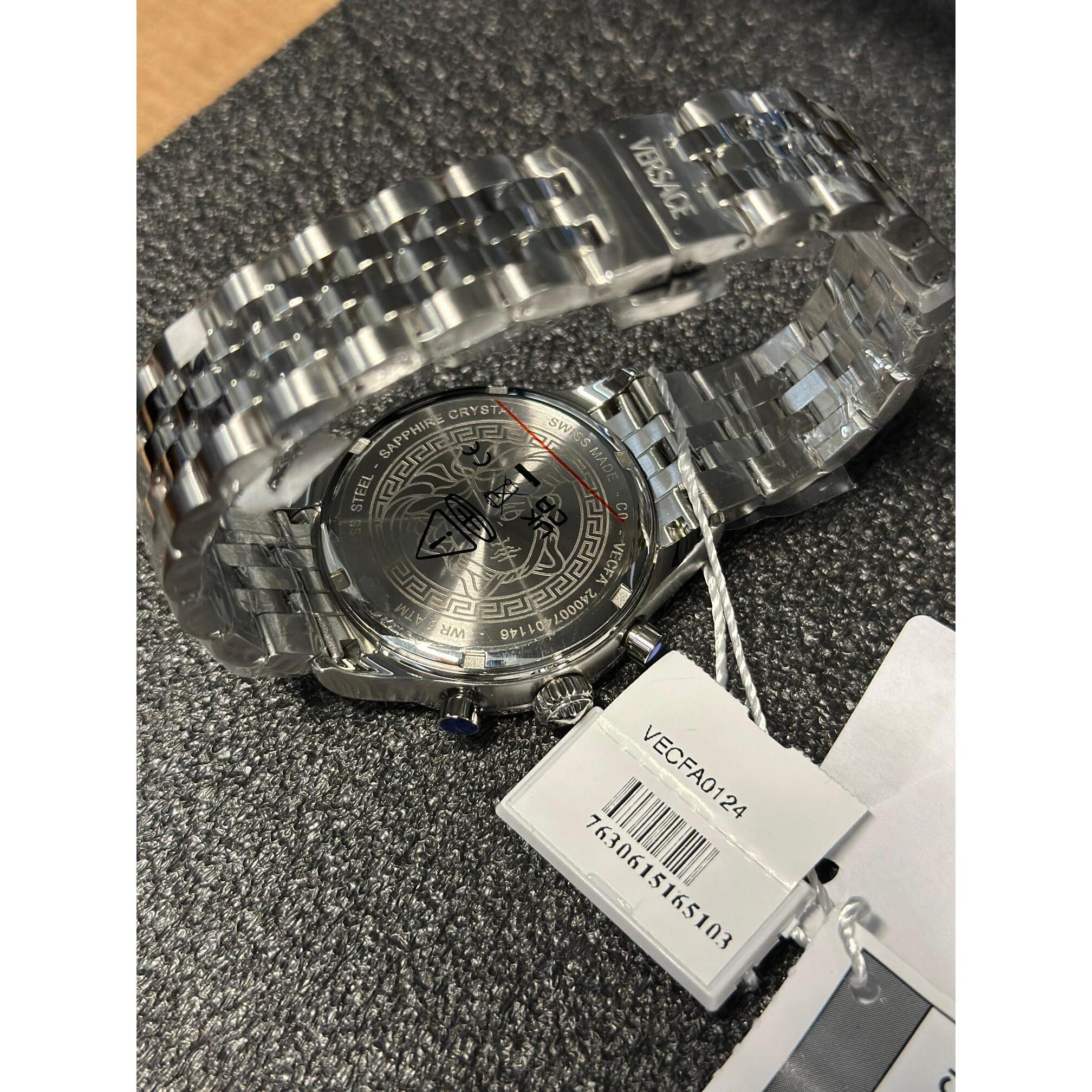 Versace Reloj Cronógrafo De Cuarzo Helleny.chr Petite Specia