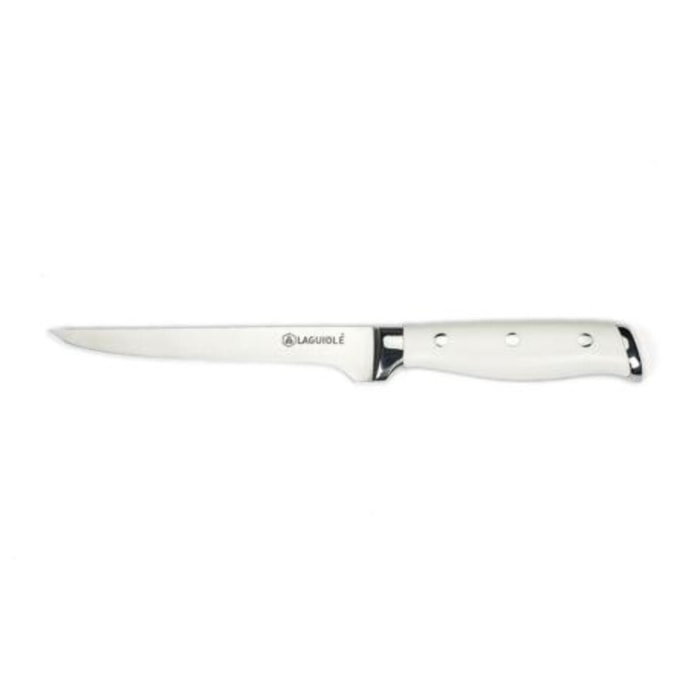 Couteau à désosser blanc 29cm - "Elégance"