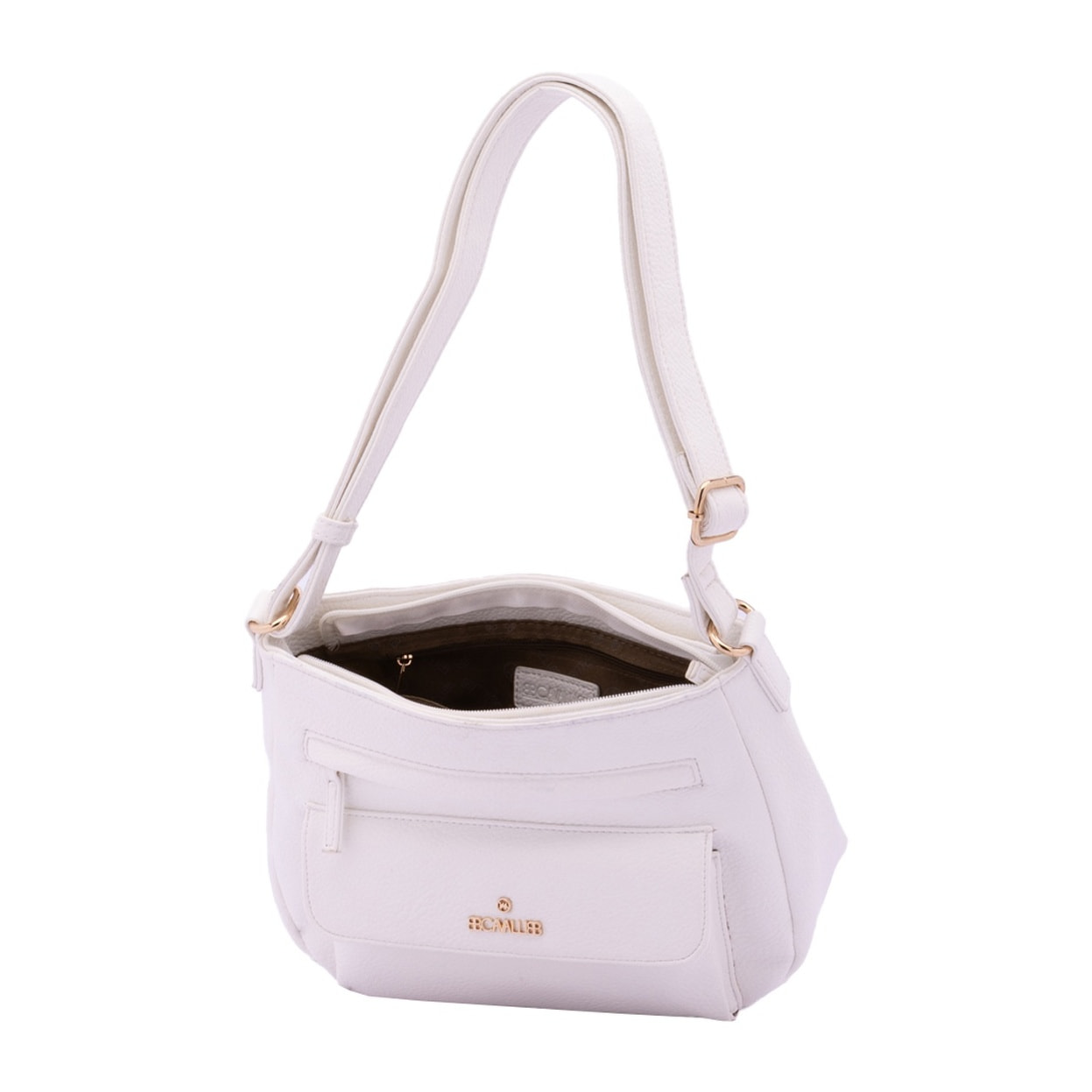 Borsa a spalla da donna - Modello False - Ecopelle - 28.0 x 20.0 x 13.0 cm