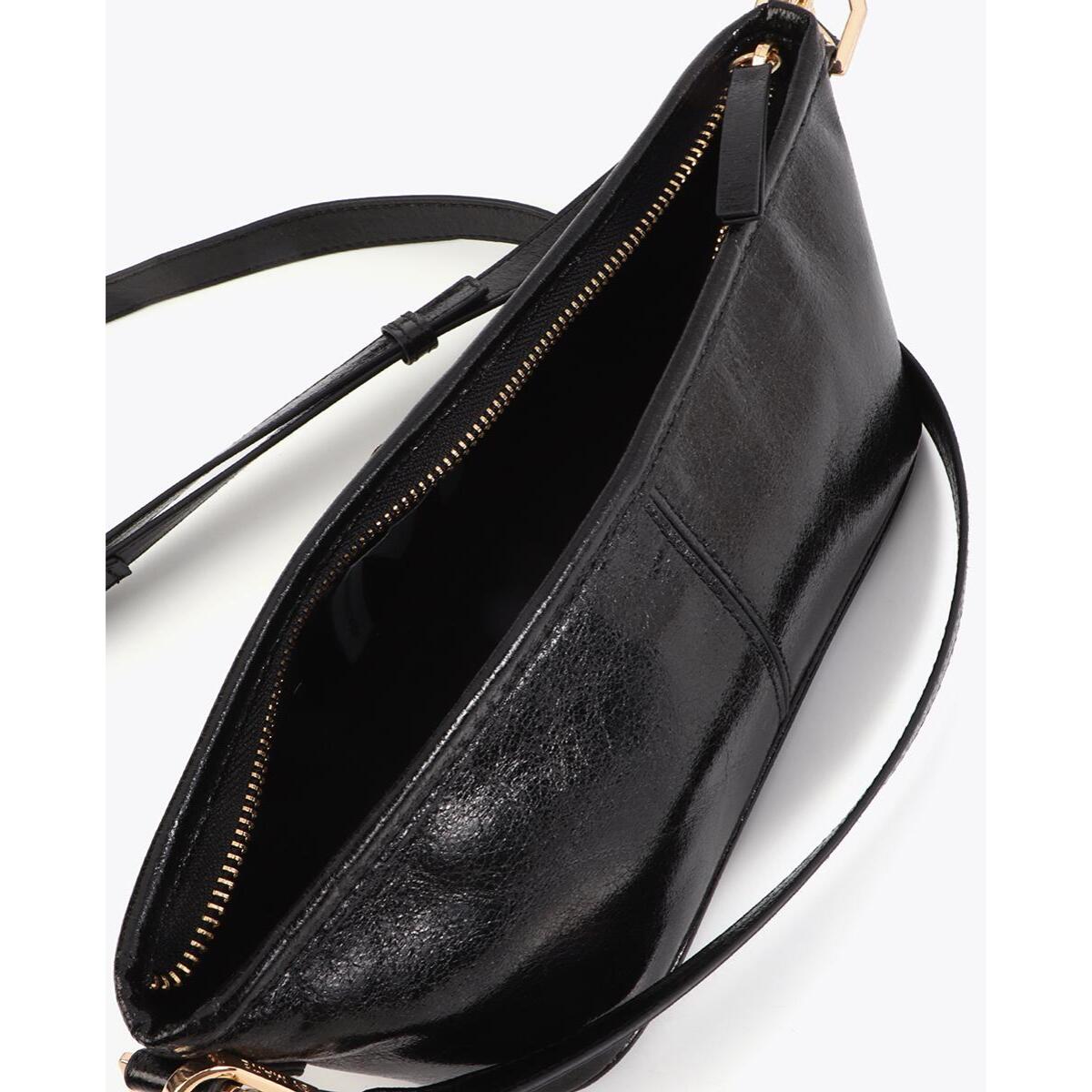 Borsa a catena effetto glitter