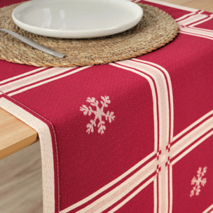 Chemin de table jacquard réversible 33742E