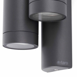 STEPS 4L Lampada da parete grigio scuro doble