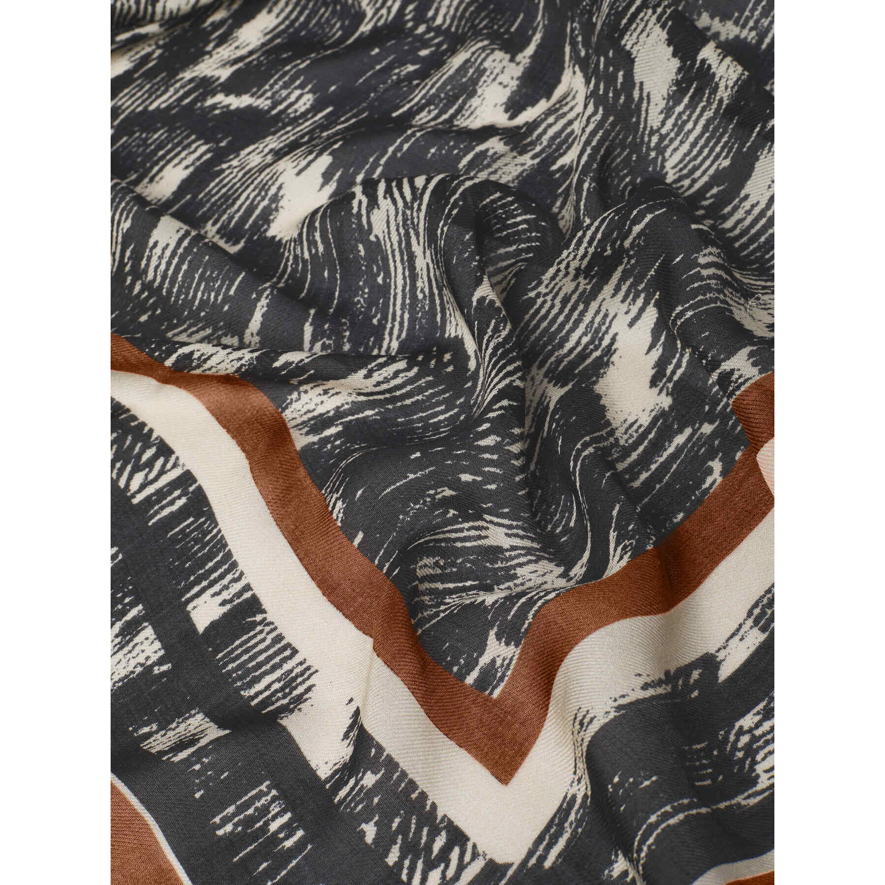 Elena Mirò - Foulard stampato - Nero